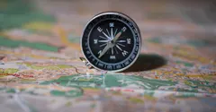 How does a compass work? It's chasing a moving target