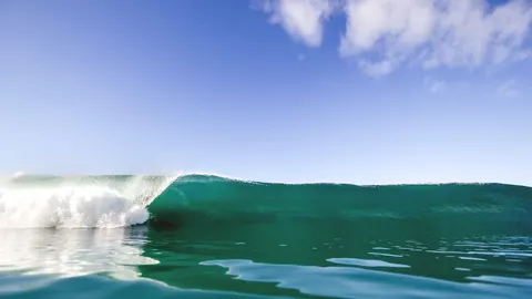 Why does the ocean have waves? Wind, and a trick of energy